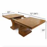 Manhattan Valley Double Pedastal Dining Table - Image 9