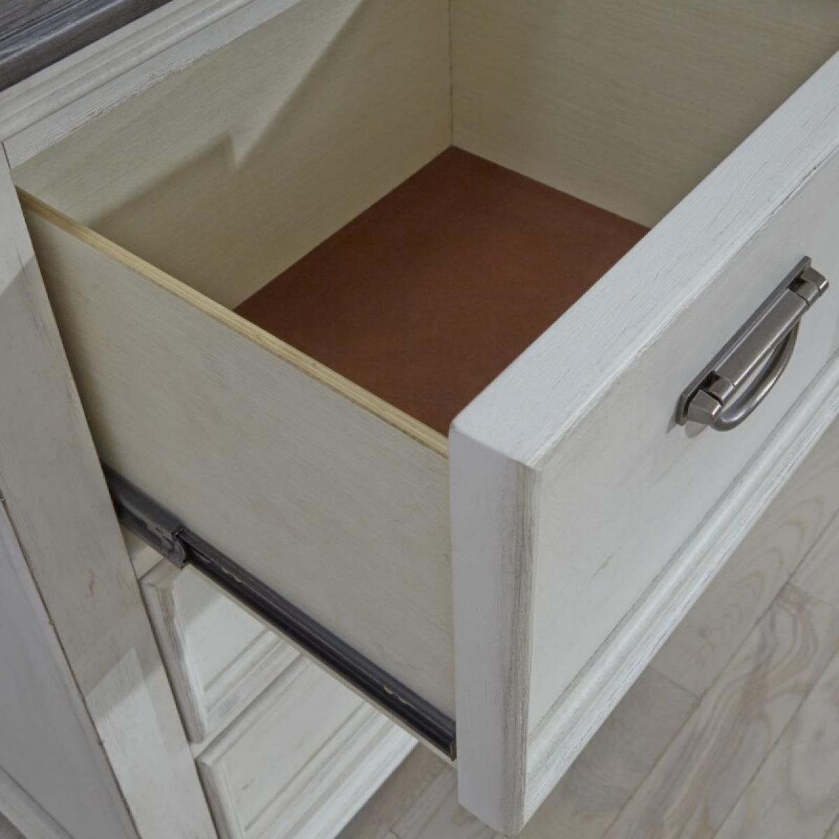 King Panel Bed, Dresser & Mirror, Chest - Image 12