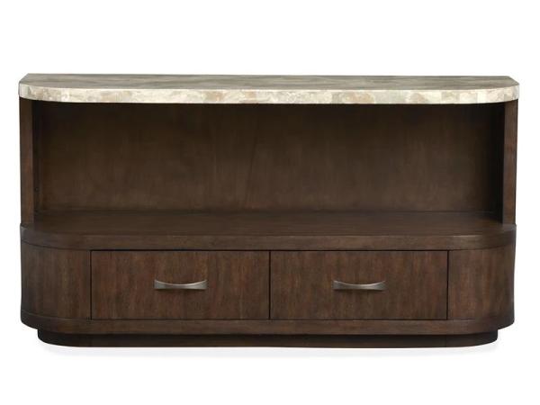 McPherson T6351-75 Demilune Sofa Table - Image 7