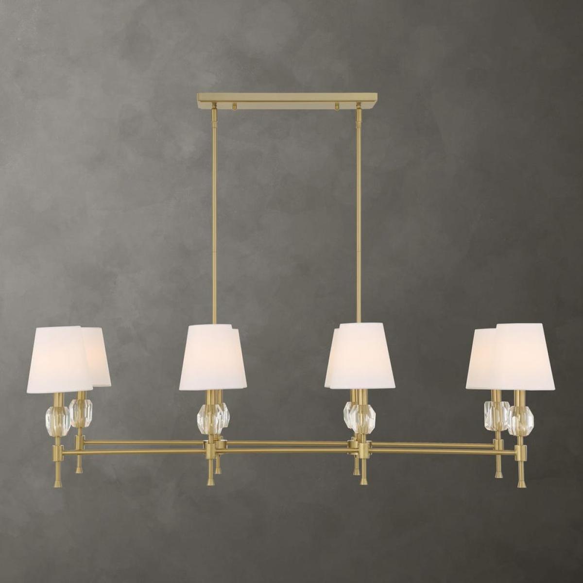 Arques 8 Lt Linear Chandelier - Image 11