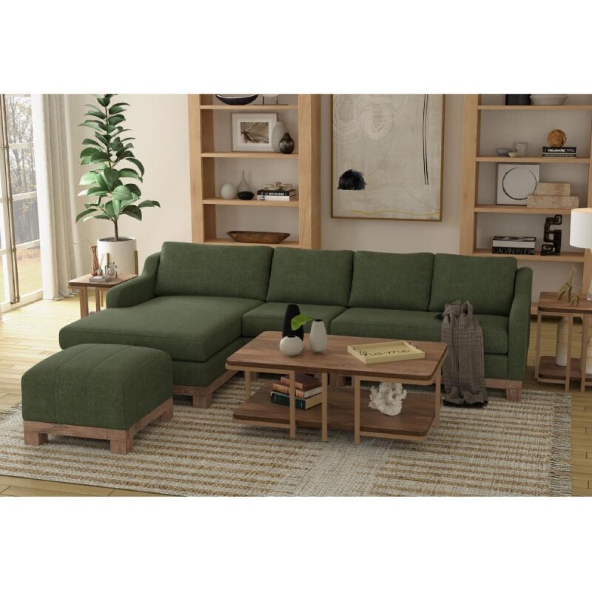 Wooden Frame & Base, Sectional Left Chaise - Samba - Image 3