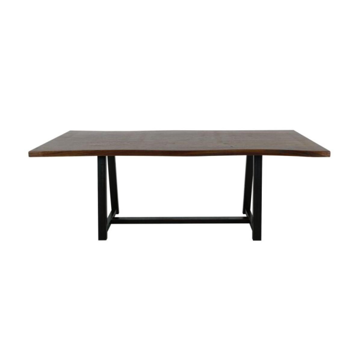 Trestle Dining Table - Walnut - Image 3