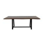 Trestle Dining Table - Walnut - Image 3