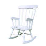 Tykes Collection - Juvenile Rocker in Pure White - Image 3