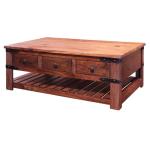 6 Drawer Cocktail Table - Parota