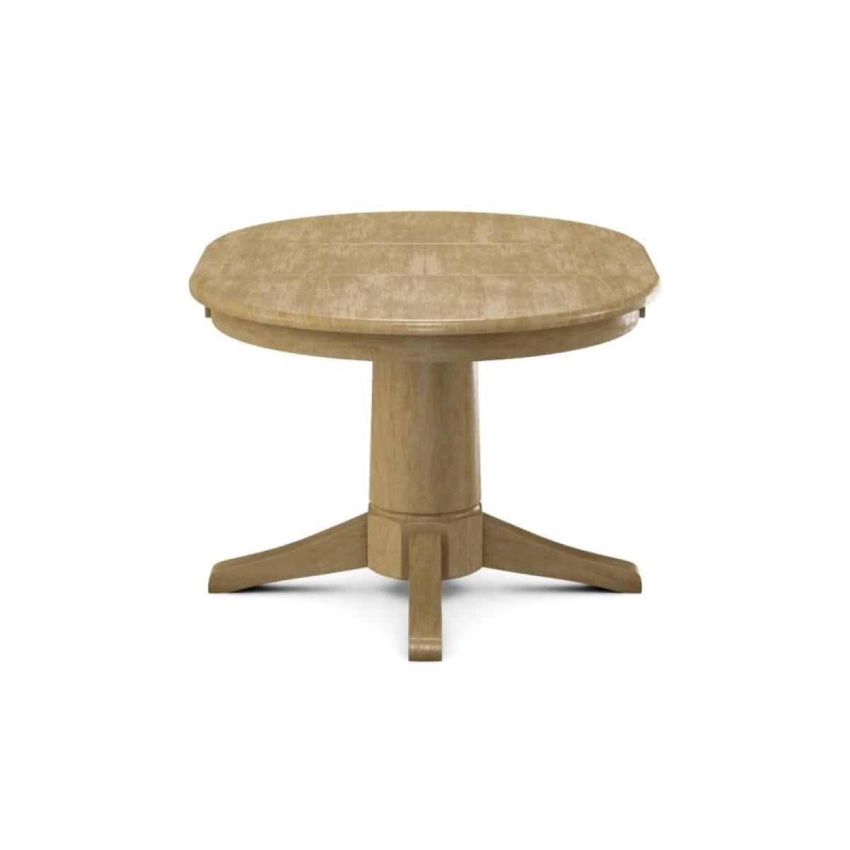 Build Your Own Pedestal Table w/ 30"H Transitional Pedestal for Extension Tops - Image 13