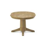 Build Your Own Pedestal Table w/ 30"H Transitional Pedestal for Extension Tops - Image 13