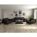 Wooden Frame & Base, Loveseat - Loft Brown - Image 5