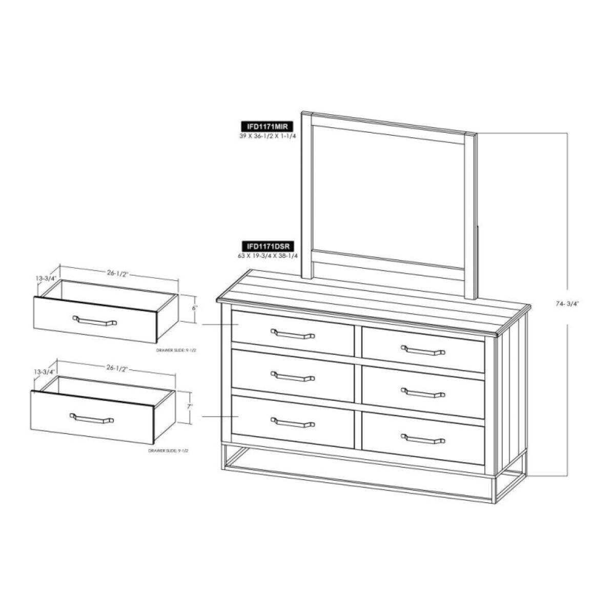 Mirror - Natural Teca - Image 5