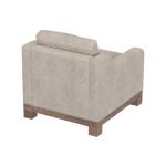 Wooden Frame & Base, Armchair - Samba - Image 4