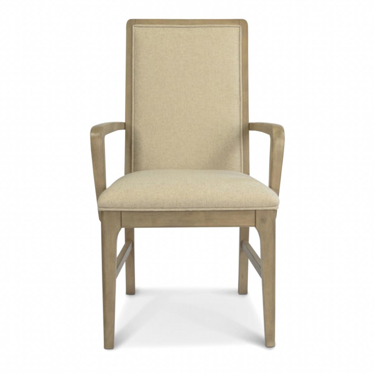 Rio Vista Arm Chair (2pack) - Muted Earth Tones Clay Finish - Image 3