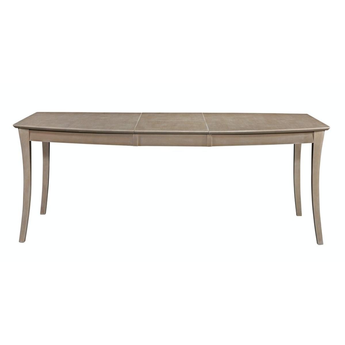ea6e31d81ebf566b7c4561c7da6bc168 Cosmopolitan Collection - Salerno Butterfly Extension Table in Taupe Gray - Image 1