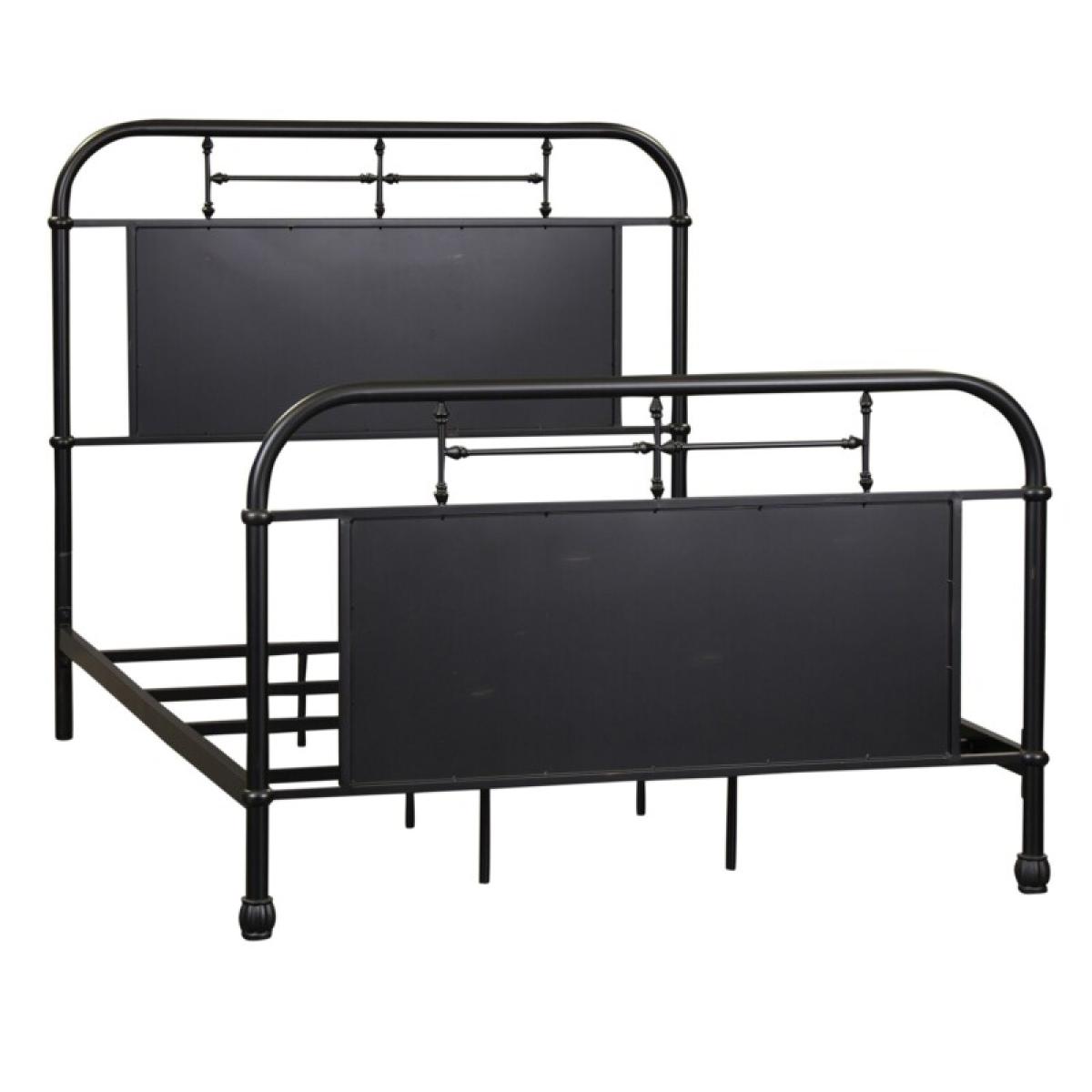 Full Metal Bed - Black - Image 3