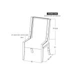 Wooden Chair - Walnut - Image 10