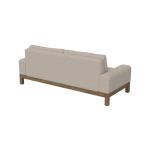 Wooden Frame & Base 2 cushions, Sofa - Sedona - Image 4