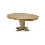 Build Your Own Pedestal Table w/ 54" x 72" Butterfly Leaf Extension Top w/Half Bullnose Edge - Image 9