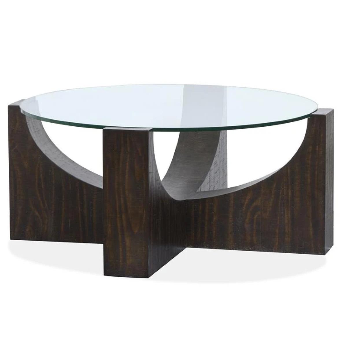 Beckham T6336-45 Round Cocktail Table w/Casters - Image 3