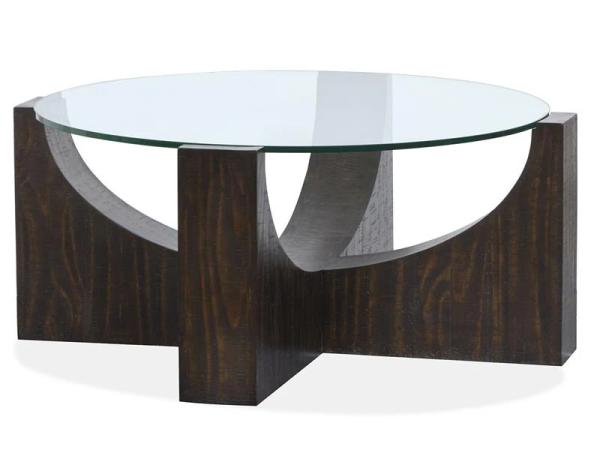 Beckham T6336-45 Round Cocktail Table w/Casters - Image 3