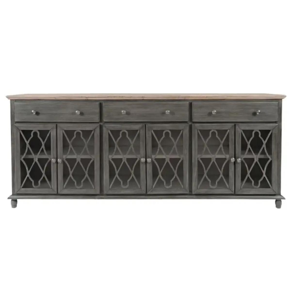 Aurora Hills 6 Door Accent Cabinet - Image 2