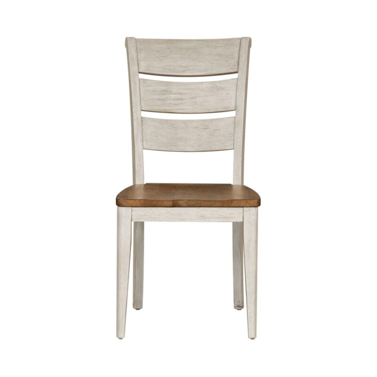 Farmhouse Reimagined Ladder Back Side Chair (RTA) - Image 4