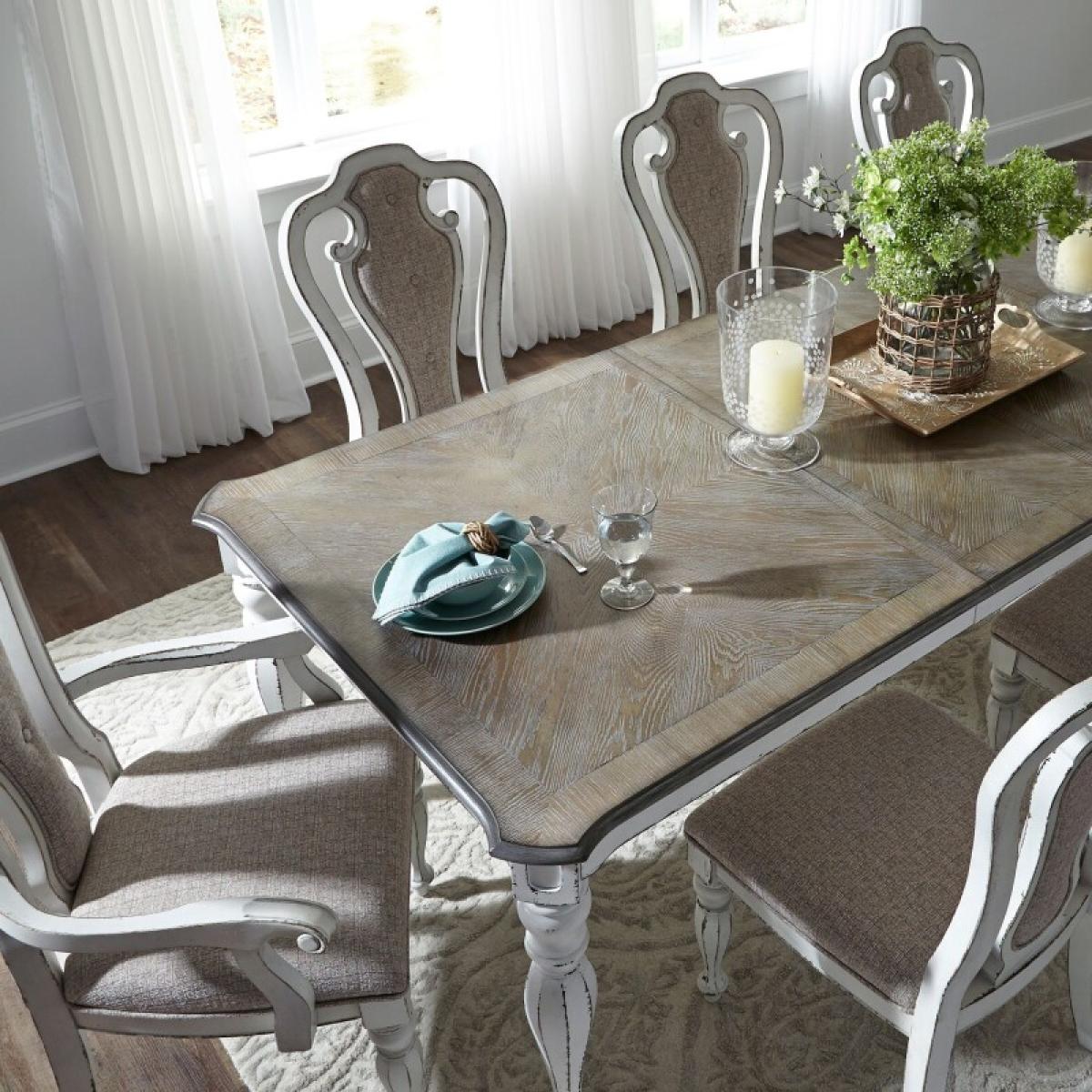 Magnolia Manor Rectangular Leg Table - Image 11