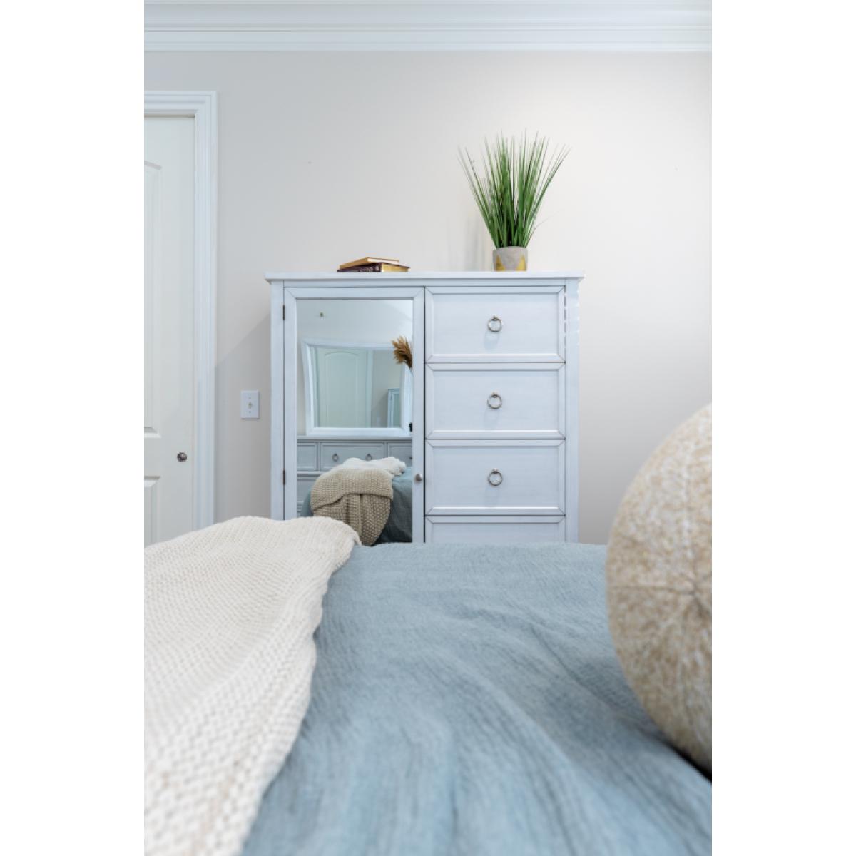 Point Breeze Mirrored Door Chest - Image 11