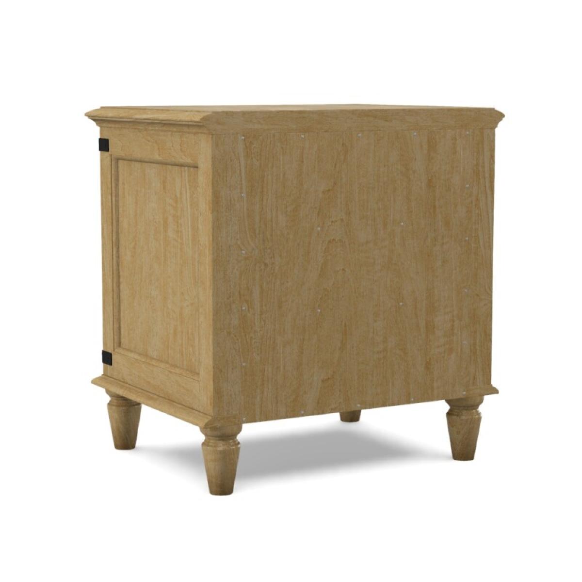 Farmhouse Chic 2-Drawer Nightstand - Image 20