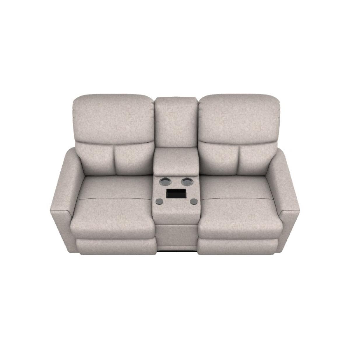 Hawthorn Reclining Loveseat W/ Console - Image 2