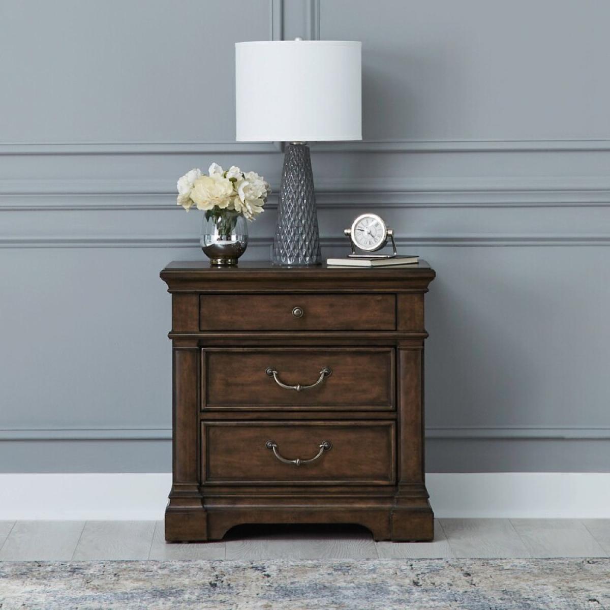Arden Road Nightstand w/ Charging Station - Image 2