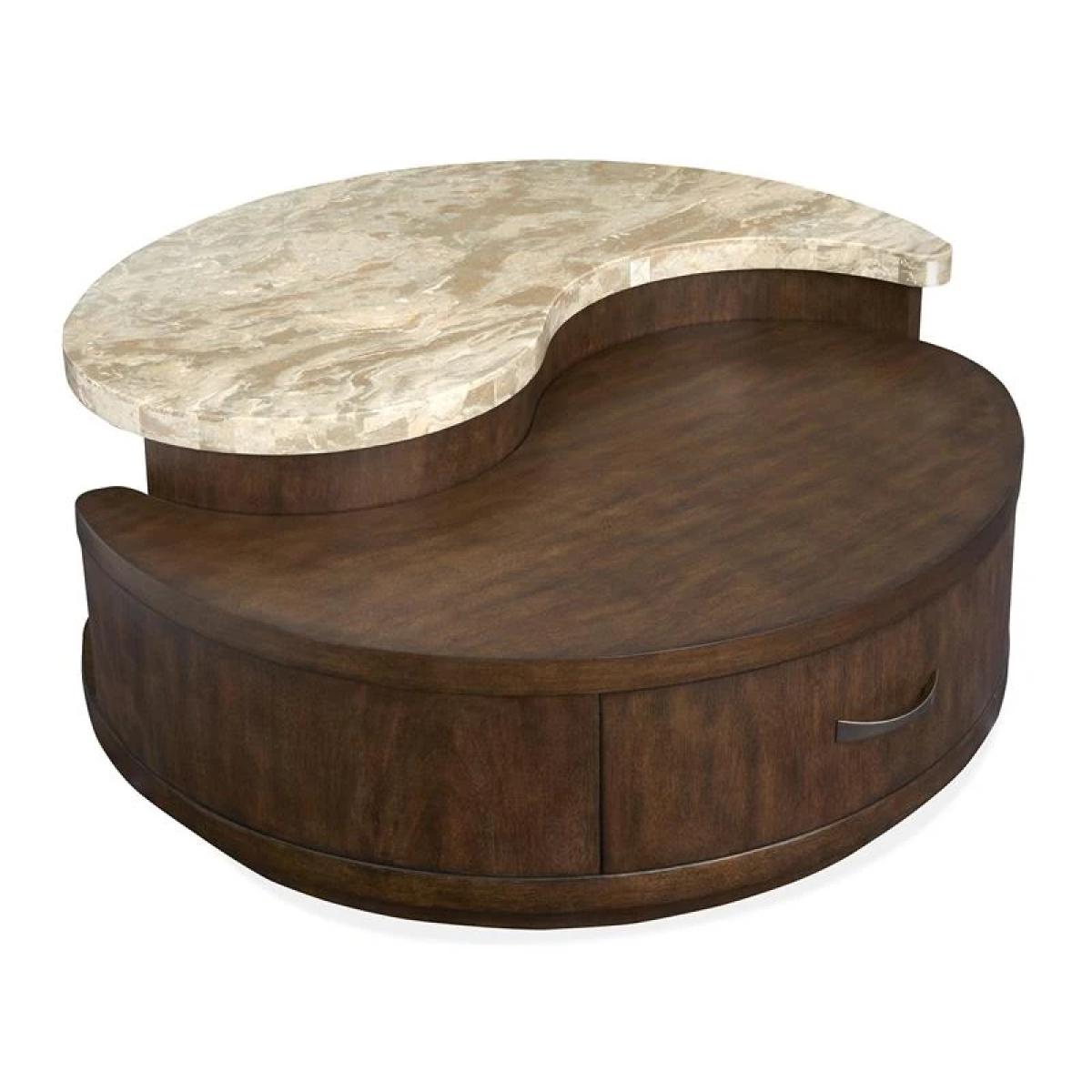 McPherson T6351-45 Round Cocktail Table w/Casters - Image 4