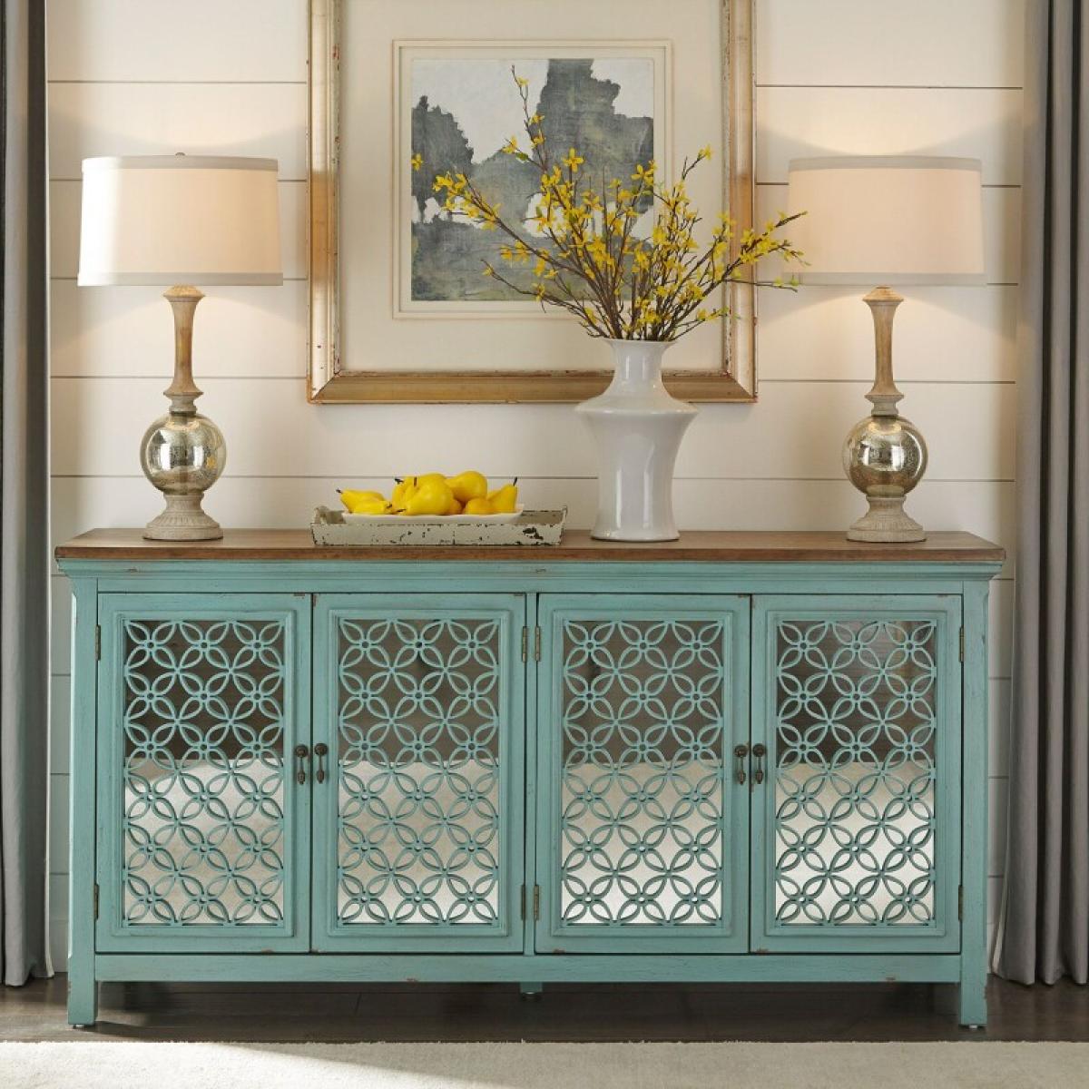 Kensington 4 Door Accent Cabinet - Image 2