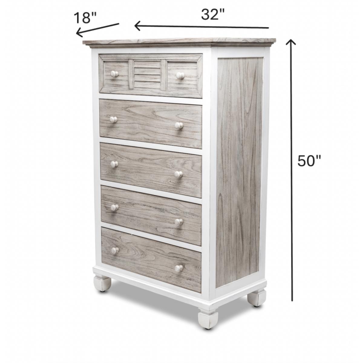 Islamorada 5 Drawer Chest - Image 12