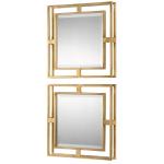Allick Square Mirrors, S/2 - Image 5