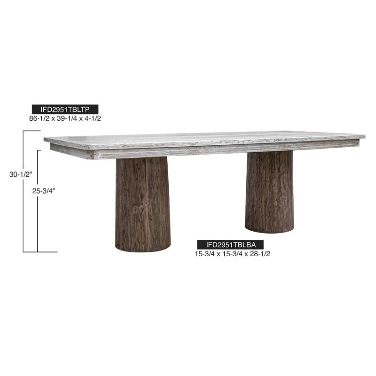 Sahara, Rectangular Dining Table - Sahara - Image 9