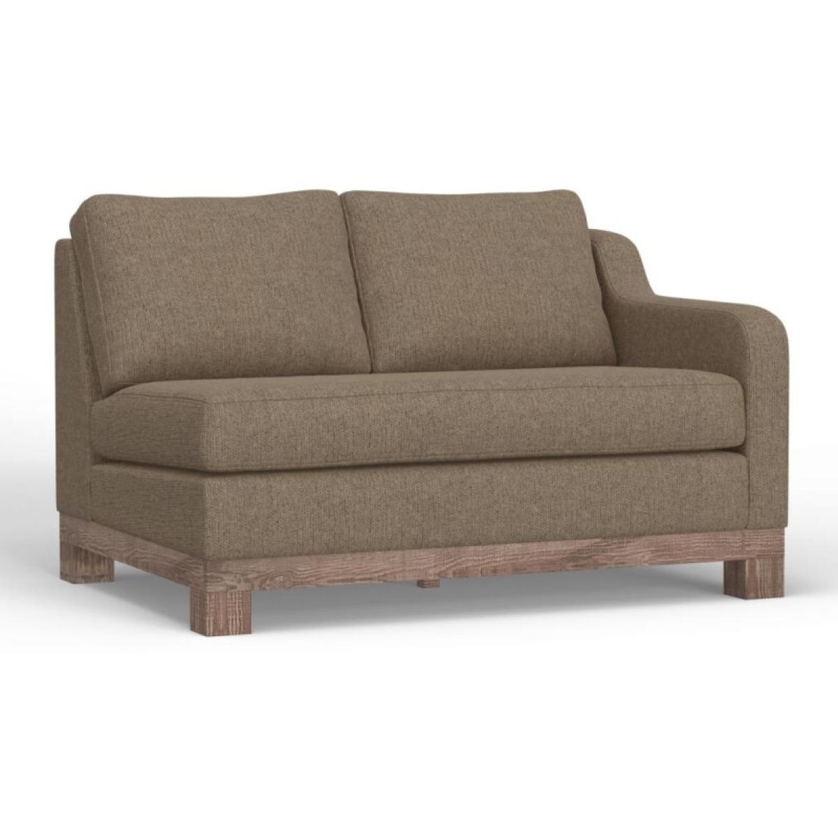 Wooden Frame & Base, Sectional Right-Arm Loveseat - Samba - Image 2