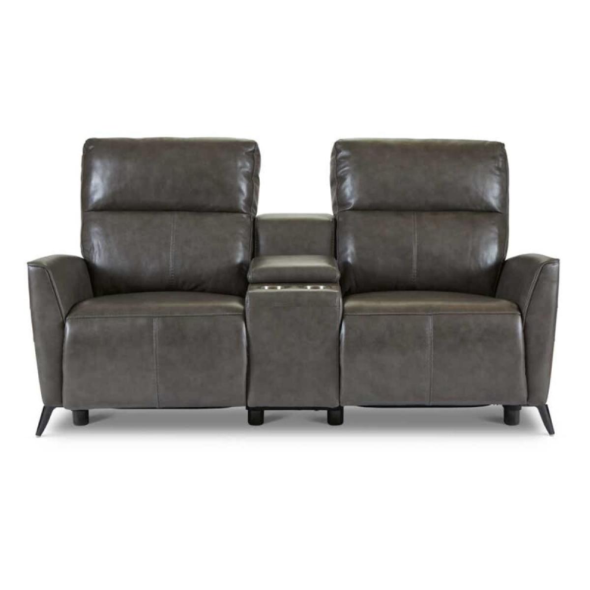 Higbee Power Loveseat W/ Power Headrest - Image 4