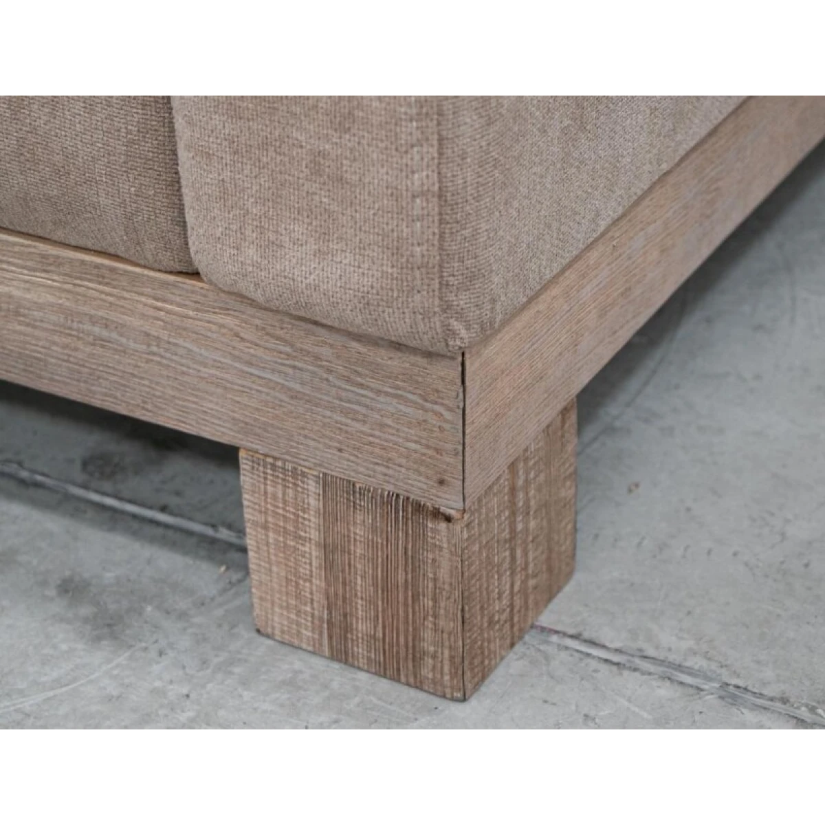 Samba Wooden Frame & Base, Two-Cushion Sofa - Image 4