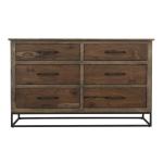 6 Drawer, Dresser - Natural Teca - Image 3