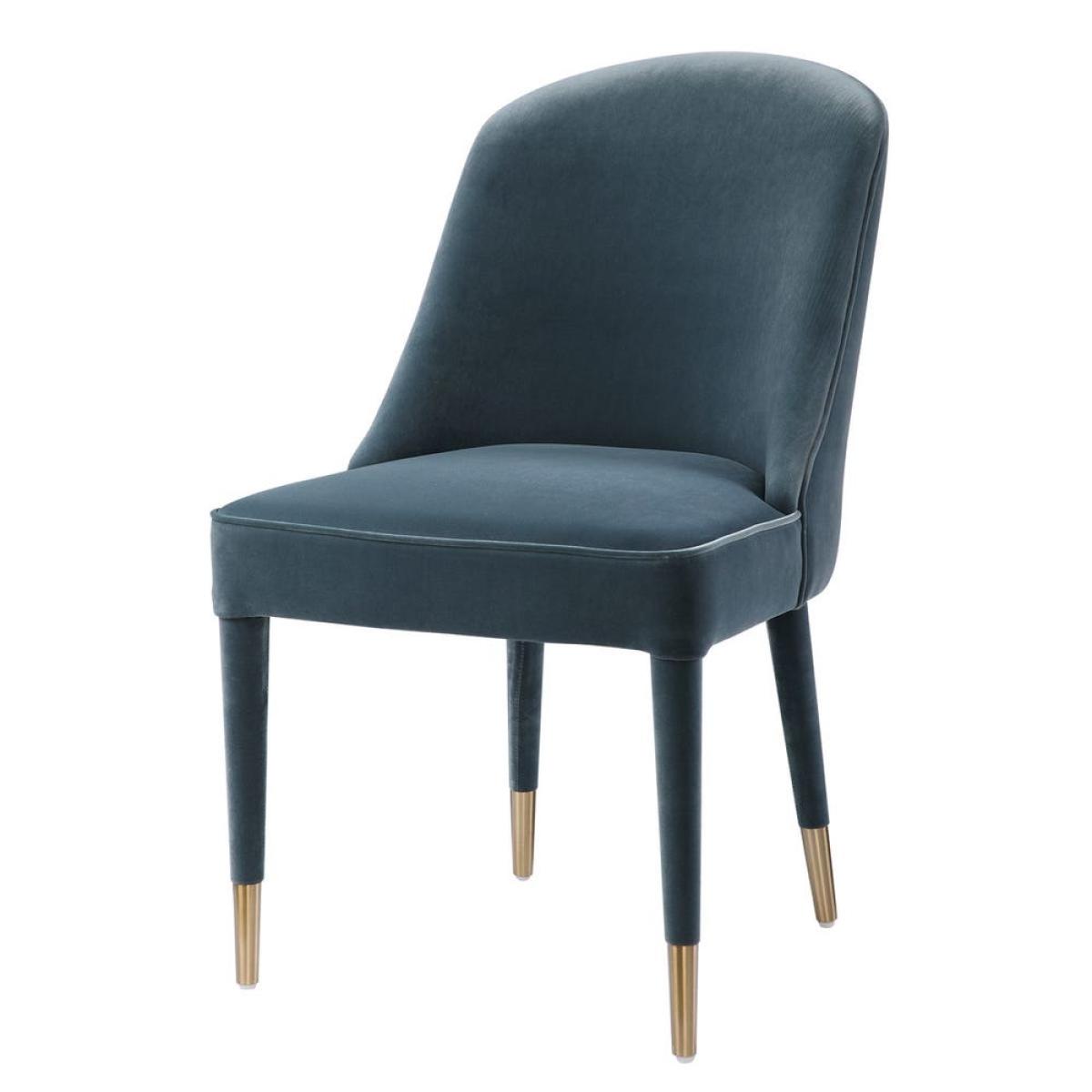 Brie Armless Chair, Blue, 2 Per Box, Priced Each - Image 5