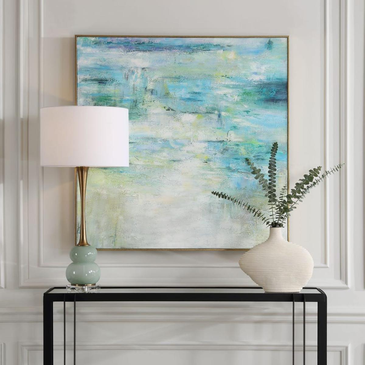 Blissful Hand Painted Canvas - Image 3
