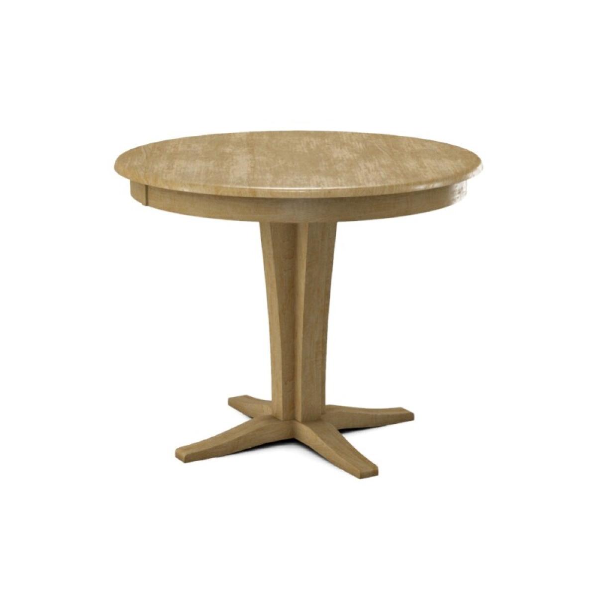 Build Your Own Pedestal Table w/ 30"H Verano Pedestal for Solid Tops - Image 38
