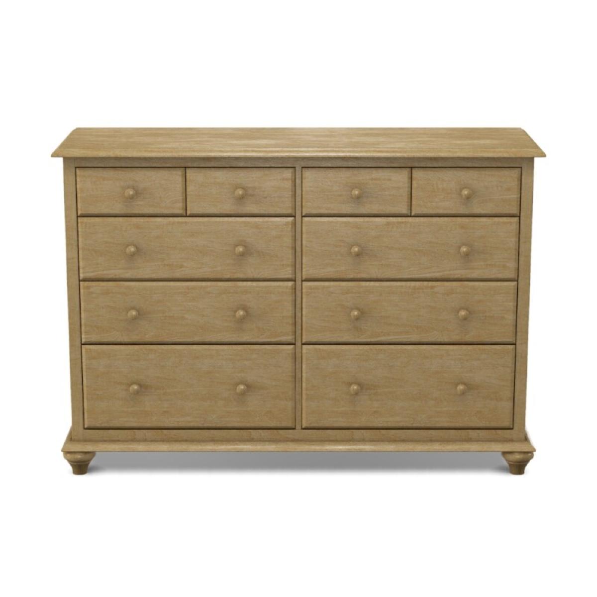 Cottage 10-Drawer Dresser - Image 5