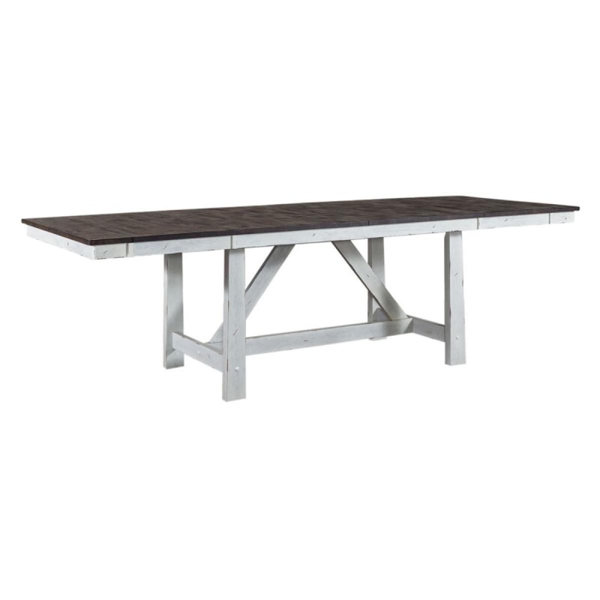 Farmhouse Trestle Table - Image 3