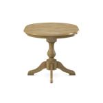 Build Your Own Pedestal Table w/ 36 x 48" Extension Tabletop w/Half Bullnose Edge - Image 14
