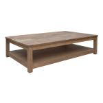 Deluxe Cocktail Table - Natural Parota