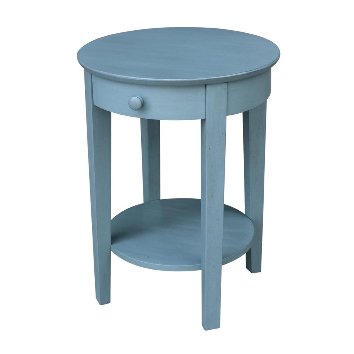 Destinations Collection - Phillips Table in Ocean Blue - Image 2
