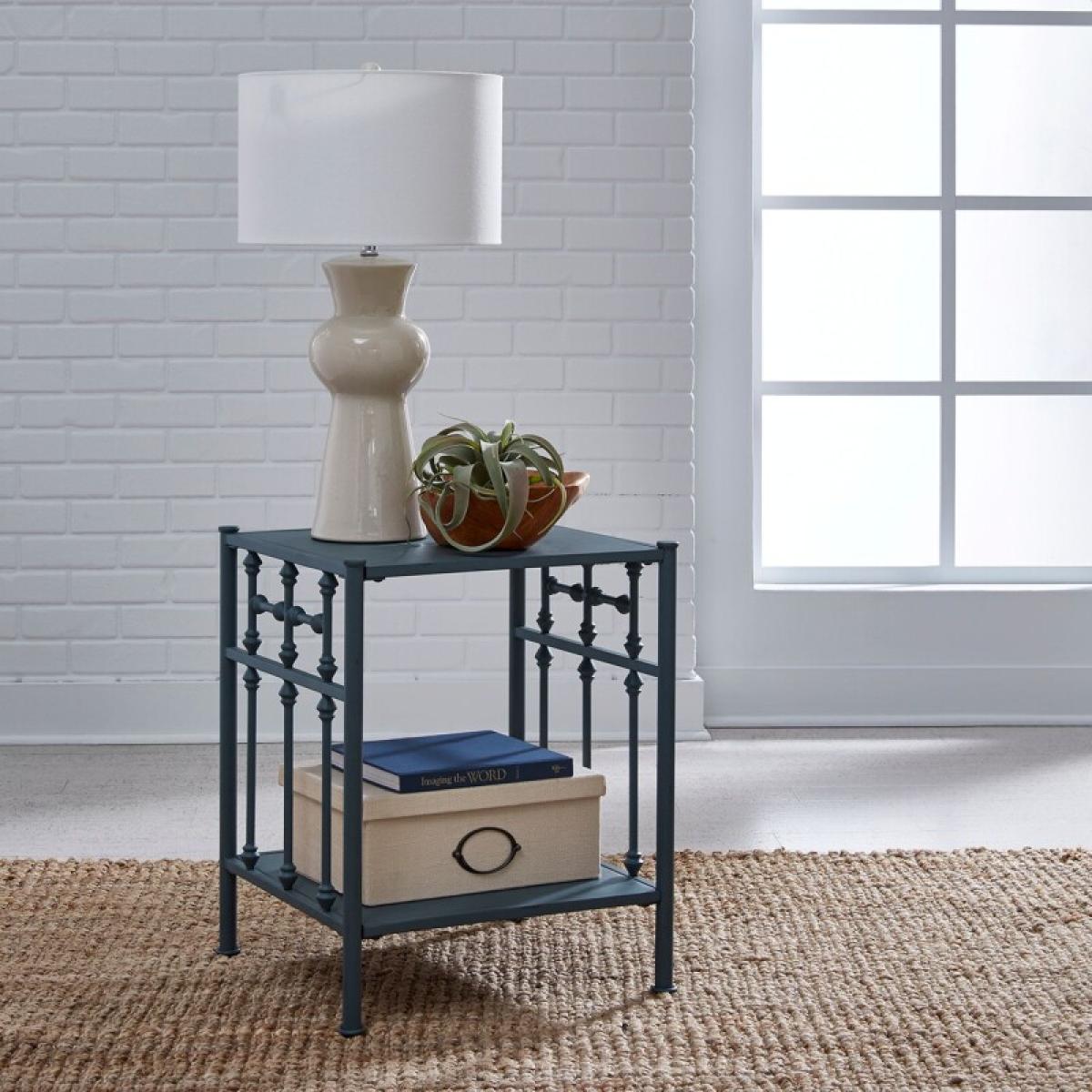Vintage Series Open Night Stand - Navy - Image 2