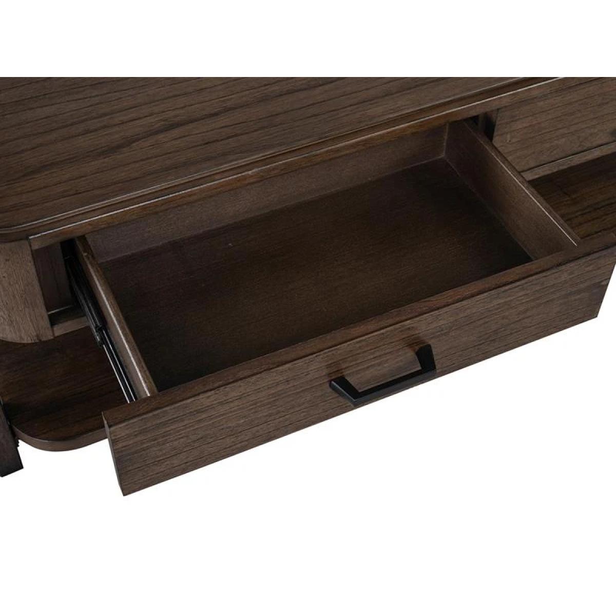 Hallie T6355-50 Lift Top Storage Cocktail Table w/Casters - Image 11