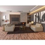Wooden Frame & Base, Loveseat - Georgia - Image 3