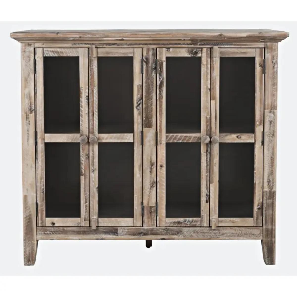 Rustic Shores 4 Door Accent Cabinet - Image 2